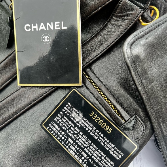 Chanel CC Logo Drawstring Backpack - Picture 8 of 12